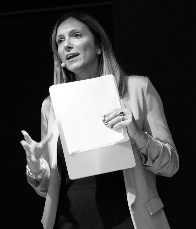 La giornalista Chiara Albicocco